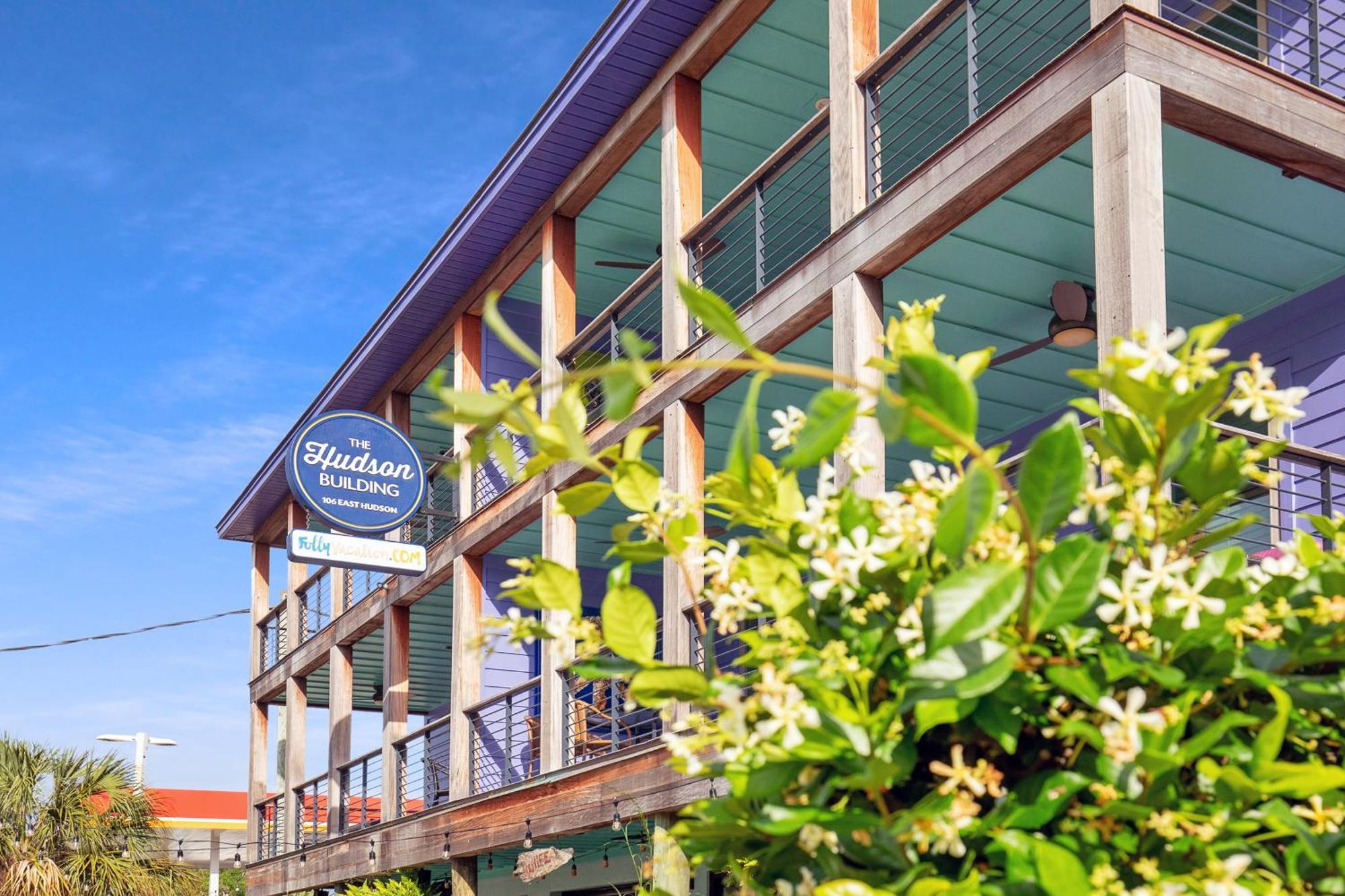 Folly Vacation Perfect Purple Palace Apt C Folly Beach Εξωτερικό φωτογραφία